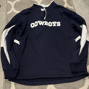 Cowboys Navy Pullover Sweatshirt